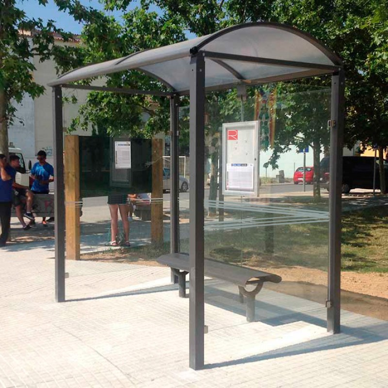 Marquesina parada d'autobús Econòmica